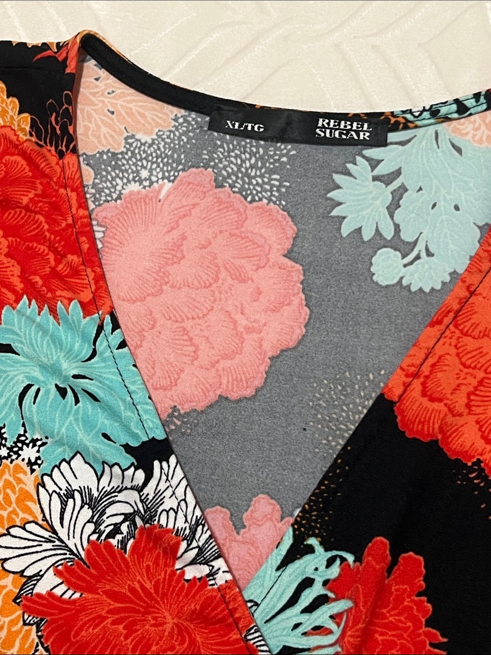 Rebel Sugar Floral Maxi Dress - Picture 4 of 10